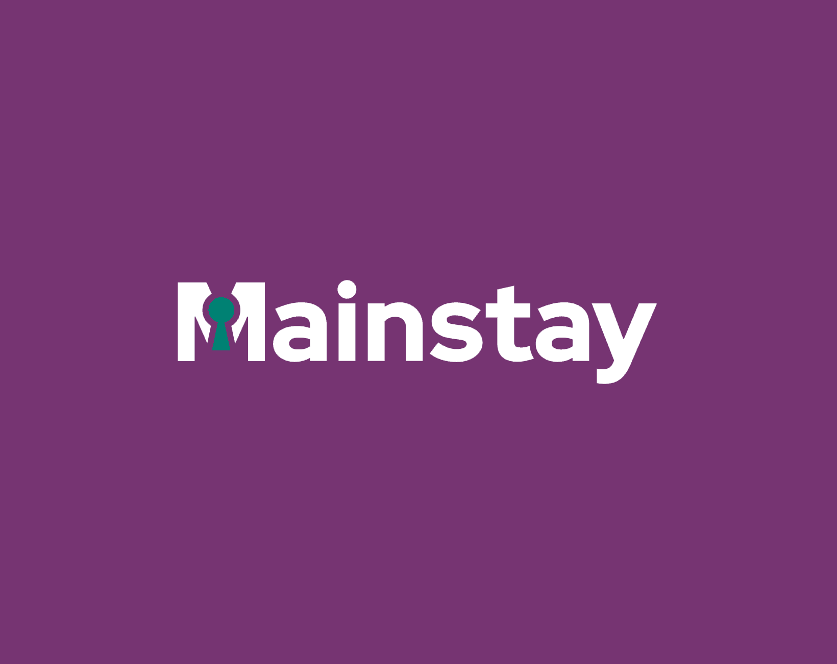 Mainstay_BlogCover-purple Mainstay logo on a navy blue background
